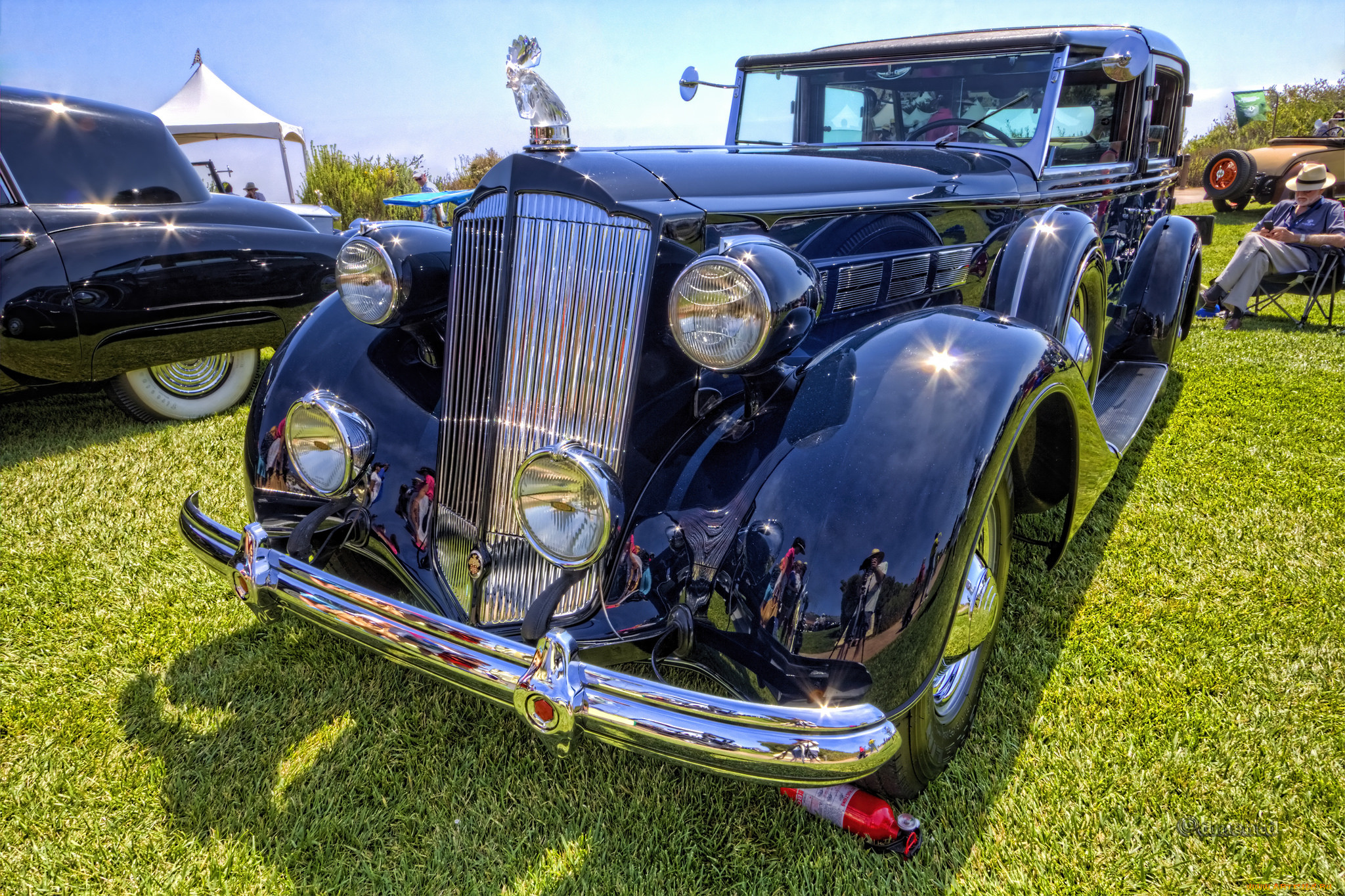 1937 packard 1501 brewster towncar, ,    , , 